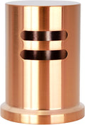Akicon Copper Solid Brass Finish Kitchen Dishwasher Air Gap Cover Only, Air Gap Cover for Replacement, Skirted - Akicon