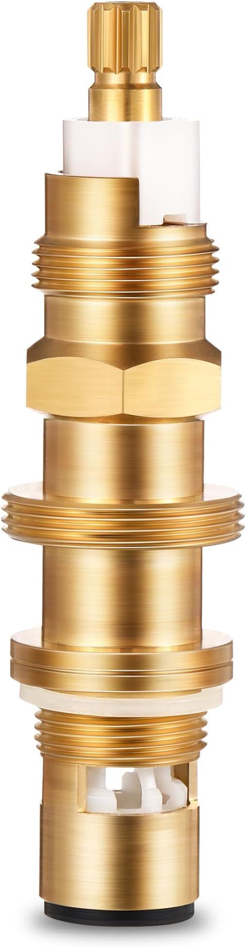 Dreyoo Ceramic Disc Cartridge Replacement for 910-030, Shower and Faucet Stem Compatible with Price/Pfister, Shower Valve Faucet Cartridge Brass Construction (1 Pack)