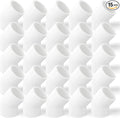 GASHER 15PCS PVC Pipe Fitting 1/2" PVC 45 Degree Elbow, Furniture Grade Pipe Socket Fittings, For Home or Industrial
