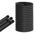 ToLanbbt Backer Rod EPDM Rubber 1/2" Diameter x 20' Length Caulk Saver Door Window Weather Stripping Seal for Concrete Filling Joints and Gaps (Black)