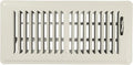 Shoemaker 4x10 Floor Register – Khaki Light Heavy Duty Metal Floor Vent Cover for Home Floors - Premium Forced Air Vent Covers