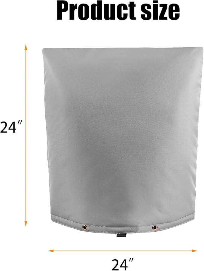 Insulated Backflow Preventer Pouch - Outdoor Pipe Insulation for Winter, Well Pump & Sprinkler Valve Protection