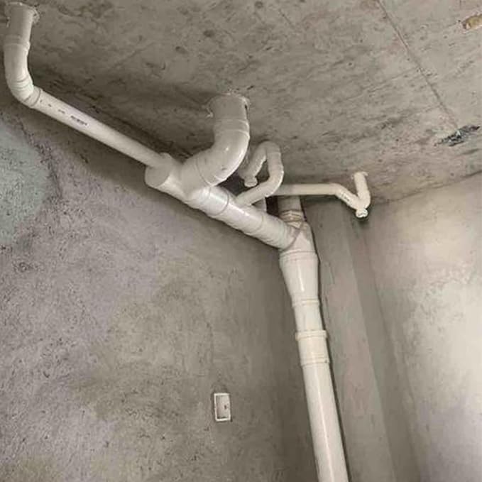4"x 3" PVC DWV Reducing Bush Adapter Pipe Fitting SCH40 PVC Reducer Bushing (Socket x Socket) PVC Pipe Reducing Bushing Fitting for Home Sewer Plumbing