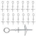 Swpeet 15 Set M4×75mm Eye Bolt Toggle Bolts and Wing Nut Kit with Hex Nuts, Washers Assortment Kit, Heavy Duty Butterfly Toggle Anchors Swag Hooks for Hanging Heavy Items on Drywall
