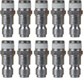 Prevost 3/8" Male NPT Plug Truflate Adaptor T Style Corrosion Proof URP086252 Pack of 10