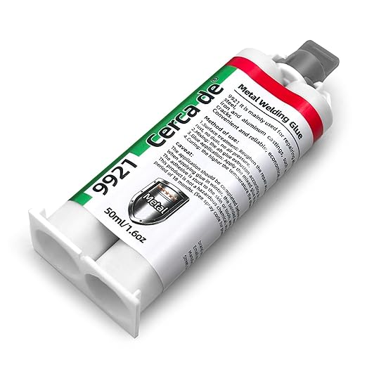 Metal Glue，Heavy Duty Waterproof epoxy Adhesive，Suitable for bonding Repair Metals, Steel, Iron, Aluminum, Plastics, Ceramics, and Various Materials，Strongest Liquid Welding Fillers。1.6oz。