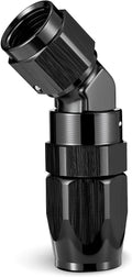 EVIL ENERGY 6AN Hose End Fitting 45 Degree Swivel Low Profile Forged Aluminum for CPE Braided Line