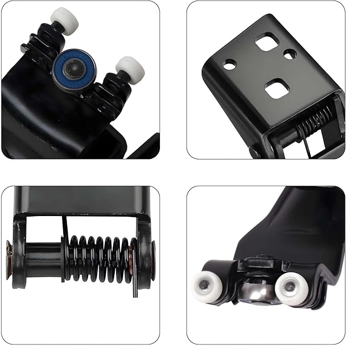 Left Power Sliding Door Roller Assembly Compatible with 2005-2010 Honda Odyssey EX EX-L Touring, W/Door Holder, Replace # 72561-SHJ-A21, 924-128, Driver Side