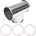 DERNORD Clamp Tee 3 Way Stainless Steel 304 with 3 Silicone Gaskets Fits 6" Tri Clamp, 152mm Pipe OD Sanitary Fittings