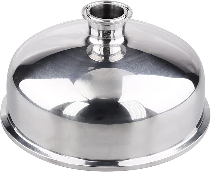 DERNORD Tri Clamp Bowl Reducer Sanitary Fitting Stainless Steel 304 (Tri Clamp Size: 8 inch x 1.5 inch)