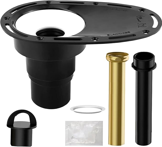 Upgrade Freestanding Tub Drain Rough-in Kit with CUPC Certification, Includes Brass and ABS Pipe, Clean Tub Drain No Leaks. (Patent No US11168467B2)