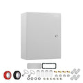 Steel Electrical Junction Box, 16 x 12 x 6 Waterproof & Dustproof Electrical Enclosure, Outdoor & Indoor Universal Project Box with Lock & Mounting Plate