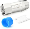 TAISHER 1PCS 304 Stainless Steel 3/8" NPT Male x 3/8" NPT Female Check Valve,Backflow Prevention,One Way Non-Return Check Valves