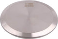 DERNORD Stainless Steel 304 Sanitary Fitting Clamp End Cap fits Tri-Clamp Ferrule Flange (2.5" (64mm) Tube OD)