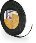 Alenor EPDM Black Foam Insulation Tape Self Adhesive 1/8"x3/5" x 50' Ft –Pack of 1- Weather Stripping for Doors & Windows,Soundproofing,Door Seal,Weatherstrip,Pipe Cooling,Air Conditioning Seal Strip