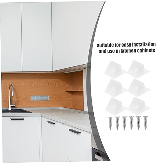 Angoily Drywall Repair Clips Plastic Conical Anchors Self-Tapping Screws for Brick Wall Easy Install Stucco Repair Small Clips