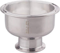 DERNORD Tri Clamp Bowl Reducer Sanitary Fitting Stainless Steel 304 (Tri Clamp Size: 4 inch x 2 inch)