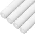 MECCANIXITY 4pcs Pipe Insulation Foam Tube Pipe Lagging 25mm(1 Inch) ID 45mm OD 3ft Freeze Protection for Copper Pipe, White