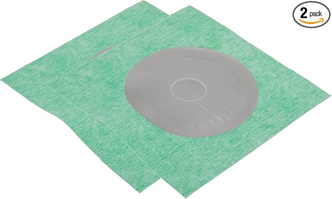 2 Pack Hidrotape T 3/8'' to 1-1/8'' Waterproofing Sleeve - Pipe Seal & Wrap - Waterproofing Material for Shower/Bathroom/Drain Pipes - Fabric Base with Rubber Polymer Guard