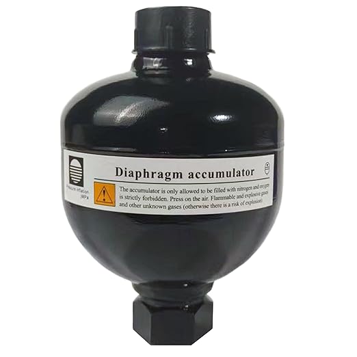 Autovo G1/2 20cu.in (0.32L) Diaphragm Accumulator 4786psi Max Working Pressure