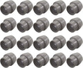 20 Pcs UCAK200 1/4" Ferrule for Suction/Discharge Line, Injection Fitting/Check Valve,Compression Fitting Connector, Fits MCCP202 Tube, Fit for Sten-ner 45, 85, 100 & 170 Series Adjustable&Fixed Pumps