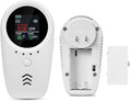 5-in-1 Plug-in & Battery Backup Carbon Monoxide Detectors，Portable Travel Carbon Monoxide Detector, Natural Gas Leak Detector with Temp. Humid. for Home, RV, Camping (Shipping Without Batteries)