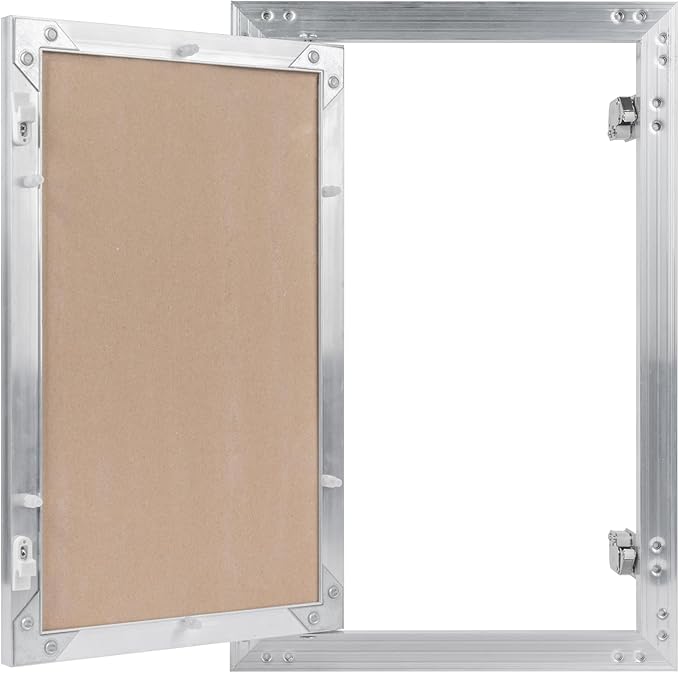10" x 16" Drywall Access Panel – Waterproof Aluminum Frame Gypsum Hatch – Wall & Ceiling Inspection Door – Easy Install Removable Cover for Plumbing, Electrical, Utility & Ventilation Access