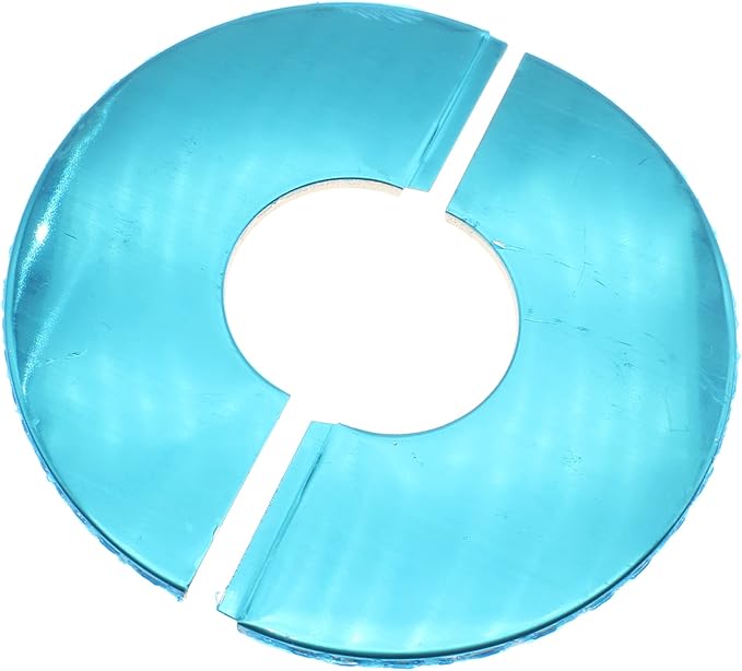 4 Pcs 2.0 Inch Wall Split Flange Stainless Steel Round Escutcheon Plate Wall-Mounted Self-Adhesive Water Pipe Cover for Water Pipe Faucet Decoration Accessories