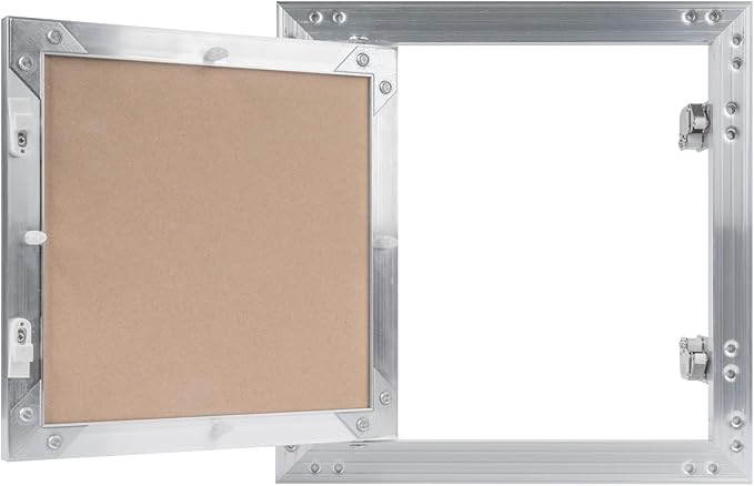 10" x 10" Drywall Access Panel – Waterproof Aluminum Frame Gypsum Hatch – Wall & Ceiling Inspection Door – Easy Install Removable Cover for Plumbing, Electrical, Utility & Ventilation Access