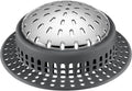 Shower Drain Hair Catcher, Shower Drain Cover, Bathtub Drain Hair Catcher for Pop-Up & Regular Drains