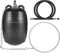 Inflatable Pipe Test Plug, with 19.7 or 39.37 Inch Quick-Install Extension Hose and Anti-Fall Iron Ring, Rubber Plumbing Balloon,2 Inch, 3 Inch, 4 Inch and 6 Inch (4 inch)