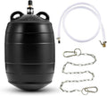 Test-Ball Pipeline Plugging Air Bag,Sewer Test Plug，Water Shut Off Airbag, Rubber Plumbing Balloon，Inflatable Pipe Test Plug，Used for Drainage Pipe, Sewage Pipe Temporary Water Blocking (4 Inchs)
