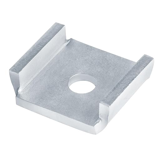 10 Pcs Strut Channel Washer Accept 3/8" Bolt, U-Strut Saddle Washers for 1-5/8" Strut Channel