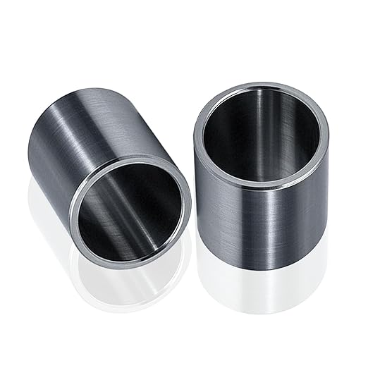 Stainless Steel Reducer Bushing, Screw Standoff Metal Spacer 3/4" to 5/8" Steel Reducer Standoff Bushing Adapters for 5/8" Screws Bolts and Rods, Round Metal Stainless Steel Spacer Set of 10