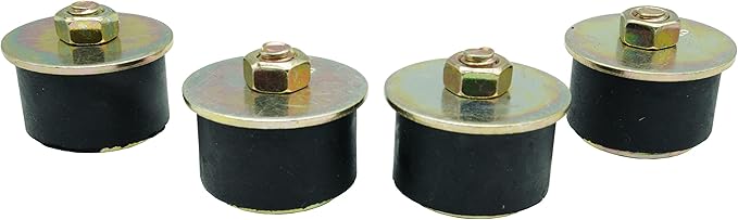 Automotive 4 pcs 1-3/8 inch to 1-1/2 inch Neoprene Expansion Plug 34mm-38mm Rubber Freeze Plug, Replace 570-008 02602
