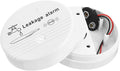 Water Leak Alarm Sensor Waterproof Leak Detection System Flood Detector for Home Basement Kitchen Sink Overflow Monitoring