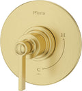 Pfister R89-1WN Winter Park Pressure Balanced Valve Trim Only with Single Lever Handle - Less Rough In - Brushed Gold