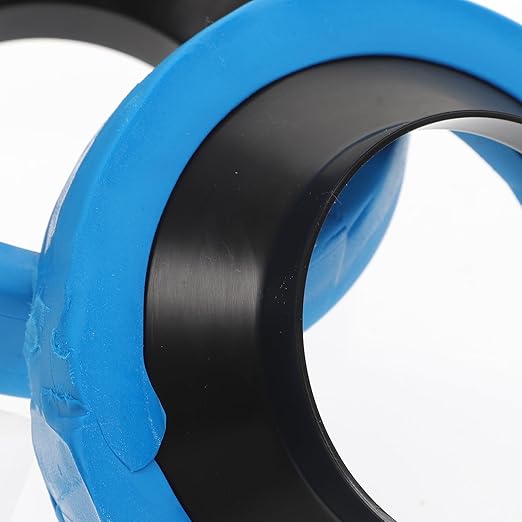 2pcs Toilet Wax Ring Replacement for Waste Line Seal Rubber Flange Gasket Anti-Aging Toilet Bowl Seal for Home and Office Use