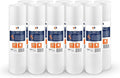 Aquaboon 1 Micron 20 x 4.5 Sediment Water Filter Replacement Cartridge | Whole House Sediment Filtration | Compatible with AP810-2, SDC-45-2005, FPMB5-20, P5-20, FP25B, 155358-43, 10 Pack