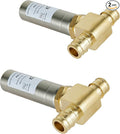2-Pack EFIELD Water Hammer Arrestor MH-211 Pex-A Expansion Connection 1/2-inch Tee, Stainless Steel, ASTM F1960,(HAMMER009-2PCS)