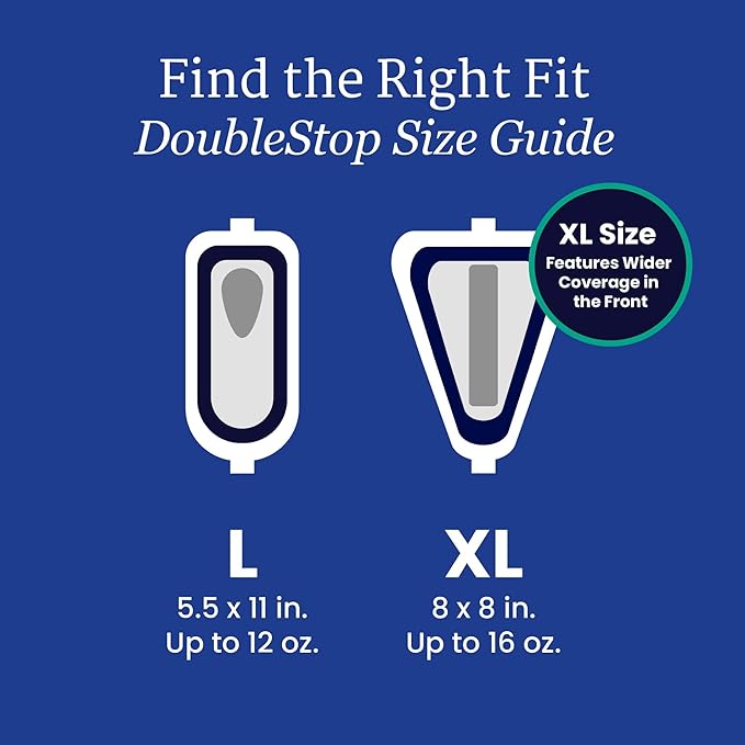 NorthShore DoubleStop Male Guards, X-Large, Starter Pack/4