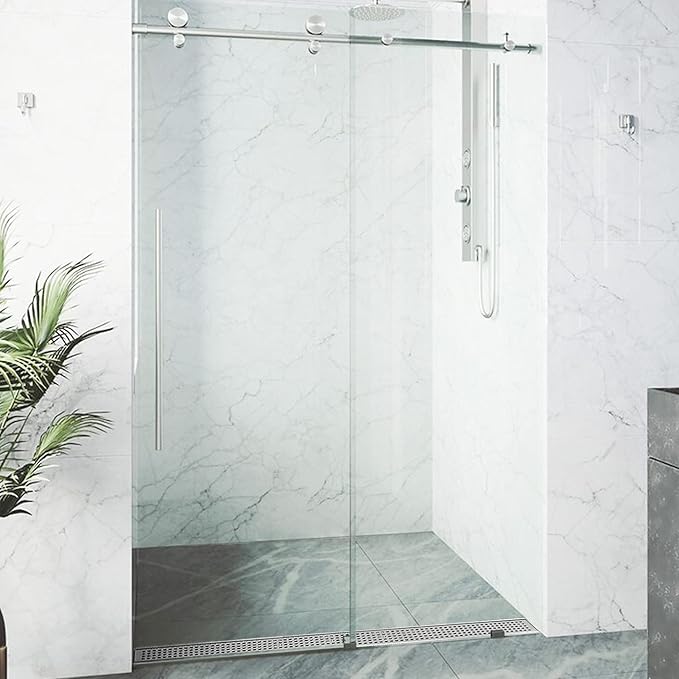 Neodrain 72-Inch Linear Shower Drain with Quadrato Pattern Grate, Professional Brushed 304 Stainless Steel Rectangle Shower Floor Drain Manufacturer,Floor Shower Drain With Leveling Feet,Hair Strainer