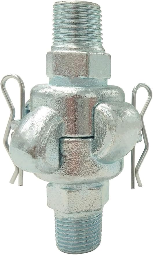 NPT Iron Air Hose Fitting，Universal Coupling，Chicago Fitting (3/8", NPT Male)
