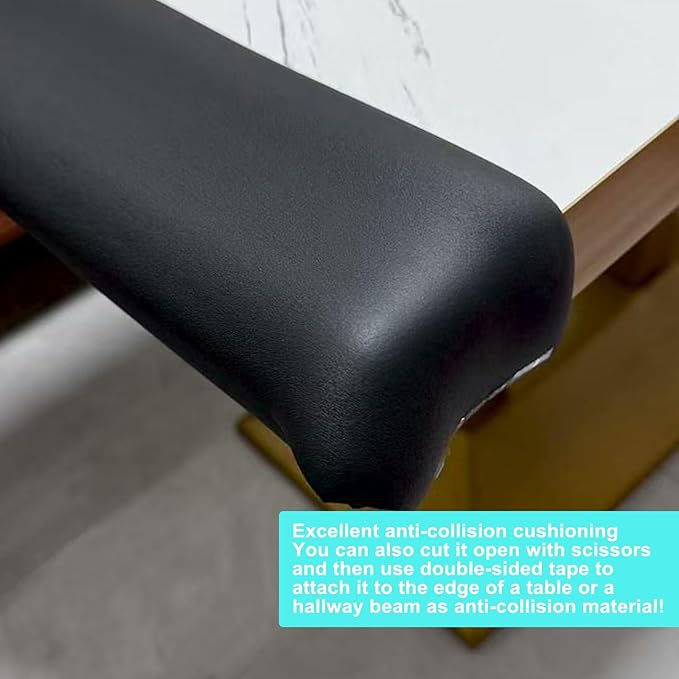 Insulation Foam Pipe 1 inches ID ,6 feet Long, Used for air Conditioning Pipe Insulation, Outdoor Water Pipes and Table Corner Protection,Black