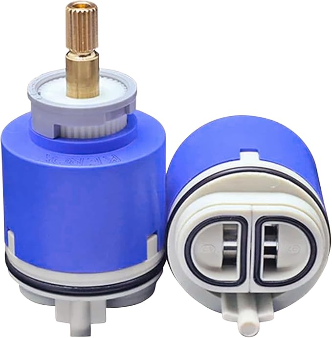 Kerox PBR 40 Faucet Cartridge, Genuine OEM Cartridge Replacement Compatible with Single-Lever Shower and Tub Fixtures from Danze Moen Gerber, American Standard Sigma La Torre Cascade and Nobili