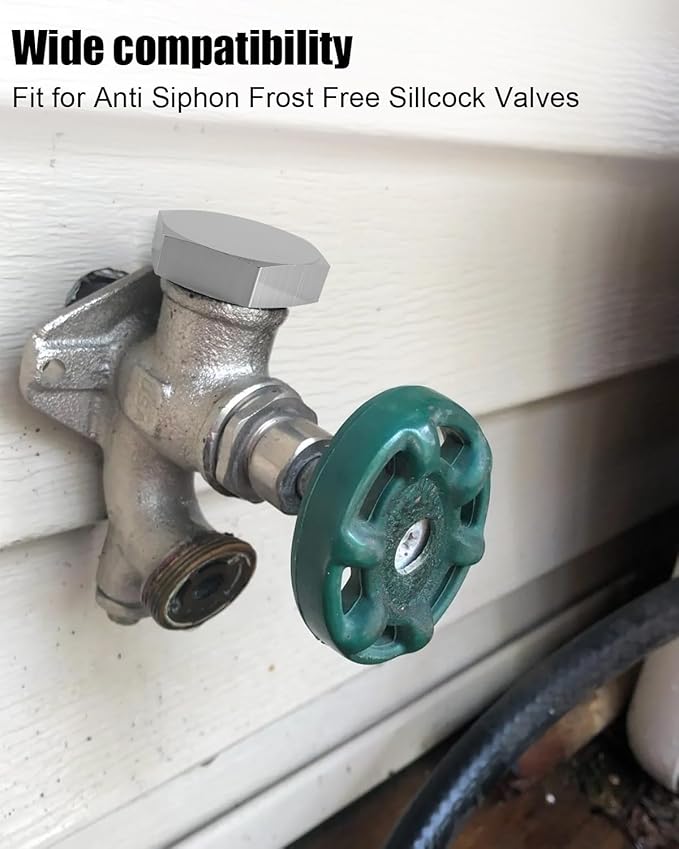 Vacuum Breaker Repair Kit Fit for Traditional Anti Siphon Frost Free Sillcock Valves, Anti Siphon Valve Repair Kit Replace VACVBKX1B, 2Pcs