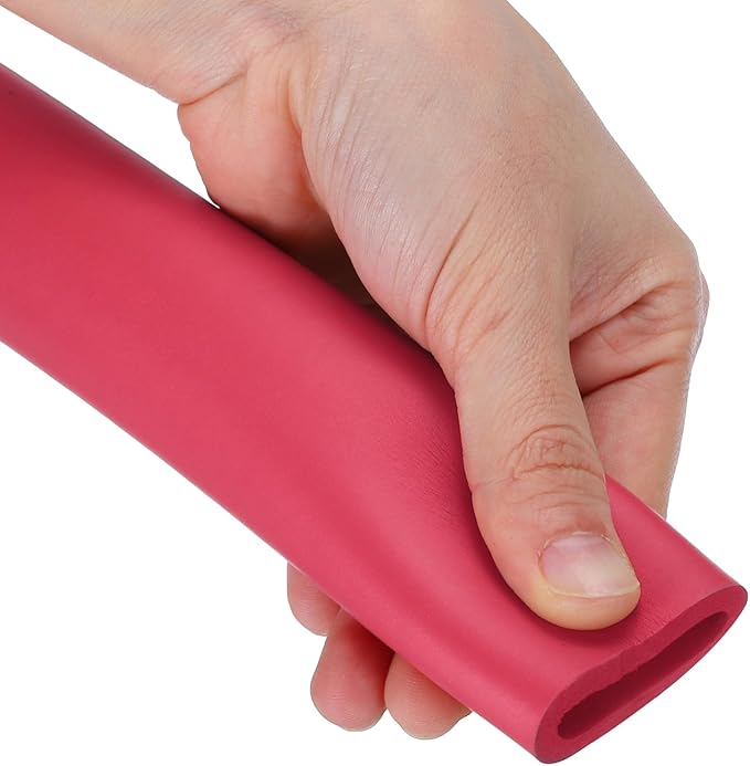 uxcell Foam Tubing for Handle Grip Support, Pipe Insulation, 44mm ID 54mm OD 1m Length Red