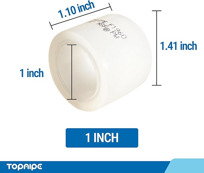 (Pack of 25) Topaipe 1 Inch PEX-A Expansion Rings, F1960 Fittings,Expansion Ring Plumbing Tools for PEX-A Tubing