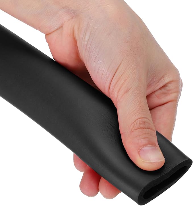 uxcell Foam Tubing for Handle Grip Support, Pipe Insulation, 35mm ID 47mm OD 1m Length Black
