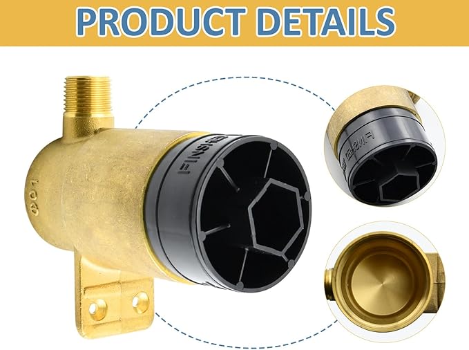 Compatible with Delta Faucet R50200 Body Spray 1/2" Rough in Valve,Brass